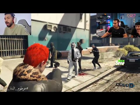 المعلم خرطوم وحنتيرة والرجاله في عركه مع الجحش