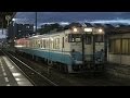 【4K】JR鳴門線　普通列車キハ47形気動車　徳島駅到着