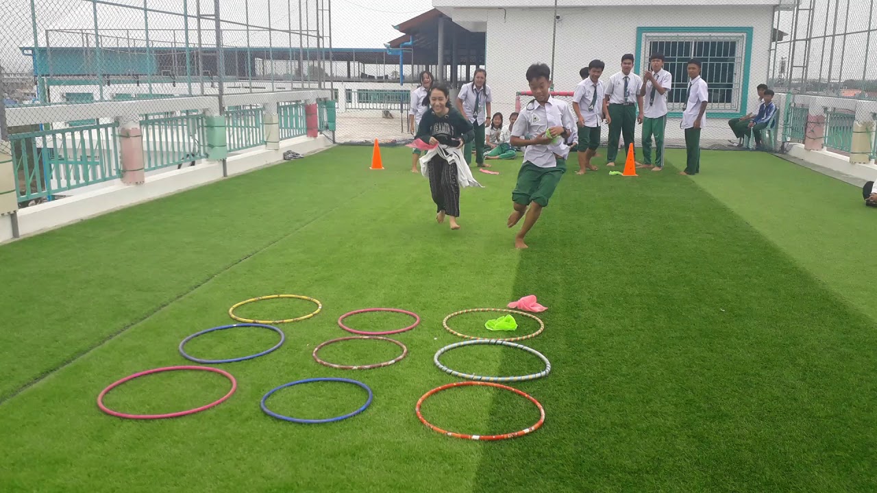 Hula Hoop Tic Tae Toe Relay Phys Ed Game P3 G10 BESS Private