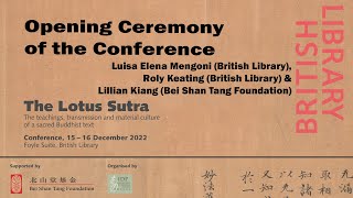 Opening Ceremony of the Lotus Sutra Conference (15 - 16 December 2022)