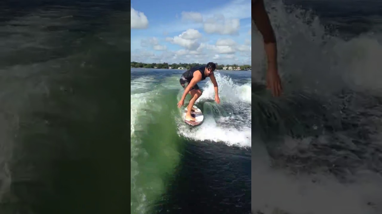 Wakesurf Orlando with Tommy's Pro Rider Sean Silveira Wakesurfing behind Malibu 23 LSV YouTube