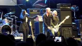 Cristina joins Paradise Lost at Golden Gods 2013