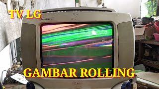 TV' LG GAMBAR ROLLING MENGGULUNG #vlog 145