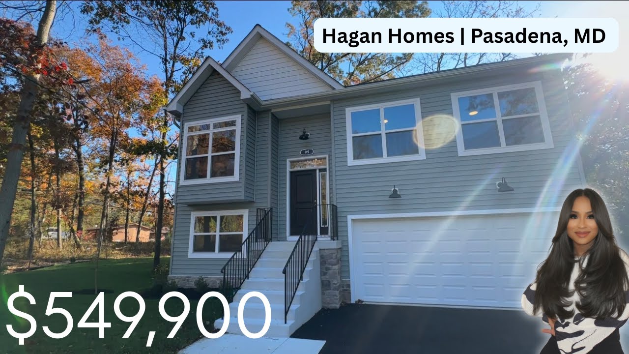 NEW HOMES IN MARYLAND | "The Chesapeake" by Hagan Homes | Beautiful New Construction in Pasadena, MD