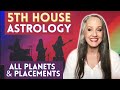 5th House Astrology - All Planets in the Fifth House - Natal Horoscope - FIXED AUDIO