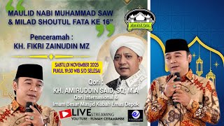Download Lagu 🔴 LIVE STREAMING MAULID NABI MUHAMMAD SAW \u0026 MILAD SHOUTUL FATA KE 16 MP3