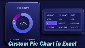 How to Create Custom Pie Chart in Excel for Interactive Dashboards