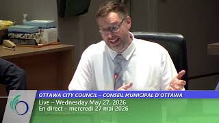 Ottawa City Council - 27 May 2026