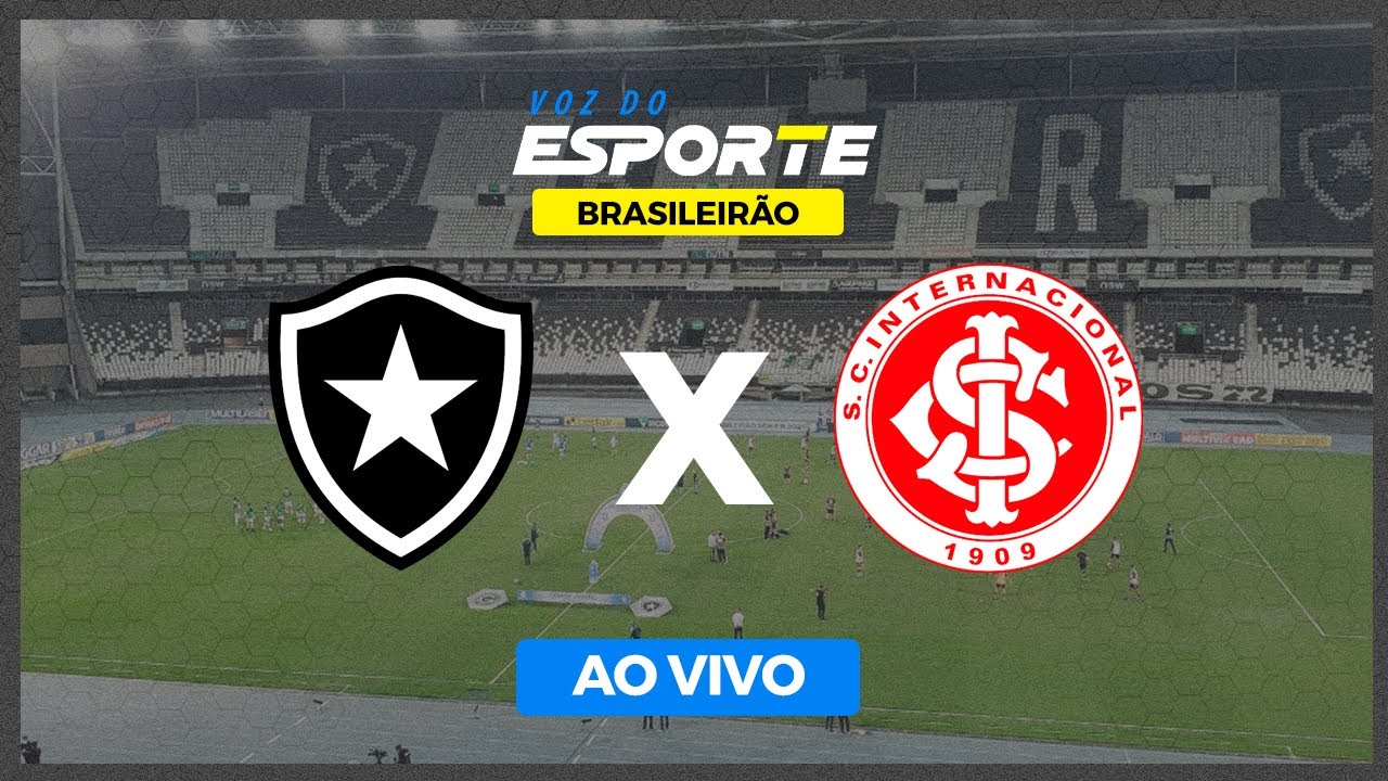 Onde assistir o jogo Botafogo x Internacional hoje, sábado, 12