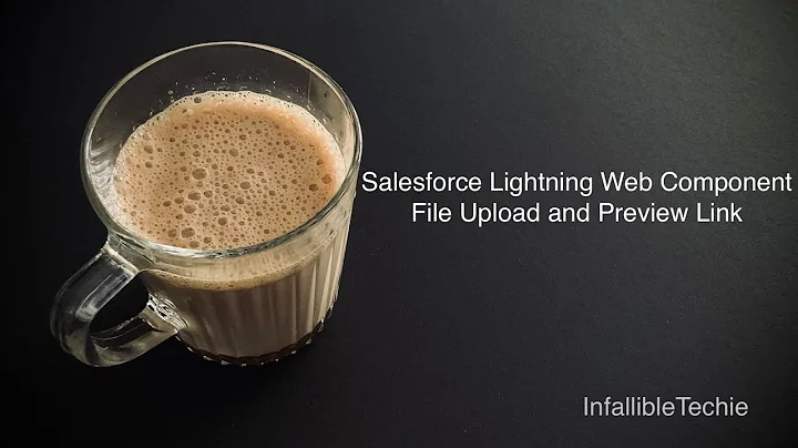 Salesforce Lightning Web Component File Upload and Preview Link