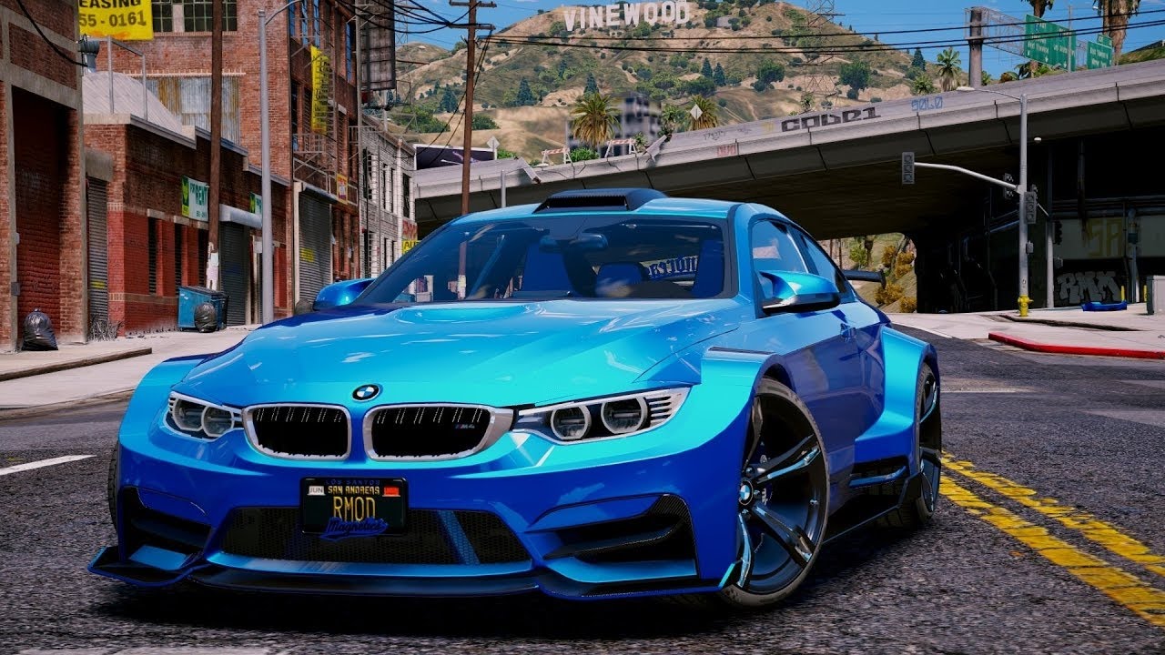 SERIA O CARRO MAIS REALISTA DE TODOS NO GTA 5? (BMW M4 RaijinBodykit ...