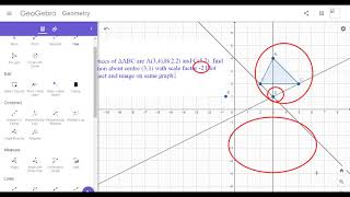 Dilation of the given object with example. dilation as non isometric transformation.