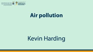 Air pollution [Lecture]