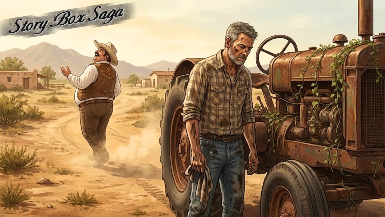 El Rico Patrón Pagó Al Pobre Mecánico Con Un Tractor Oxidado Que No Servía Para Nada... 💔🚜