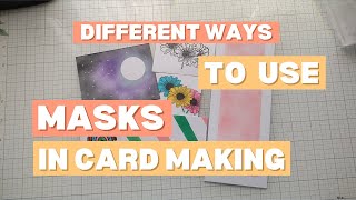 Use masking on your card projects