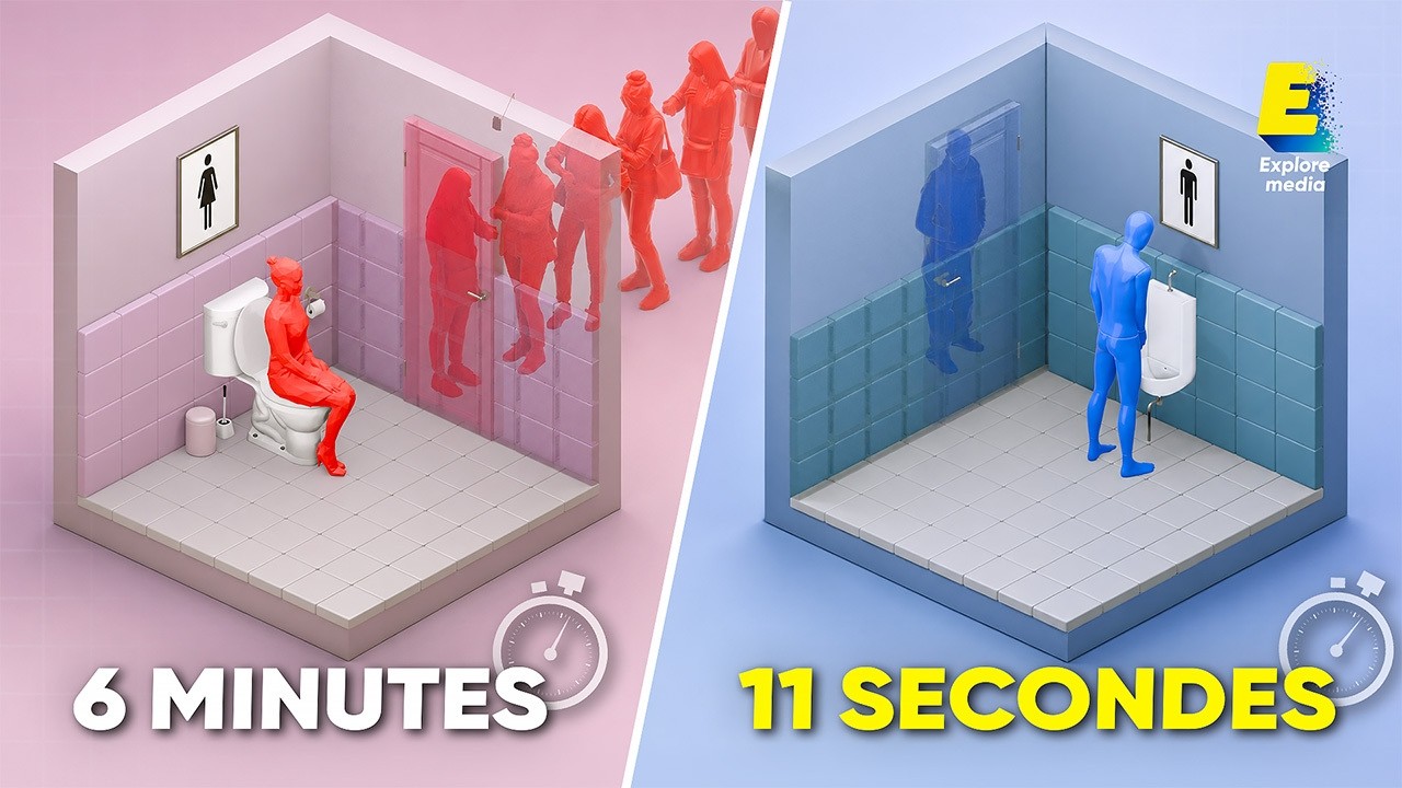 L'ingénierie cachée des toilettes publiques