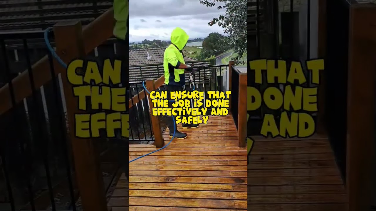 The Importance of Deck Washing!