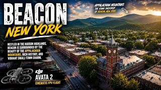 Exploring Beacon, New York | FPV Flight with Appalachian Mountains in the Background