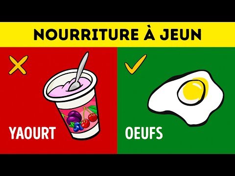 Vidéo: Quels Aliments Ne Doivent Pas être Consommés à Jeun