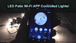 Beautiful 30 LED Patio Lights 98 Ft LED Smart Warm White String Lights 2.4GHz Wi-Fi XMcosy REVIEW screenshot 5