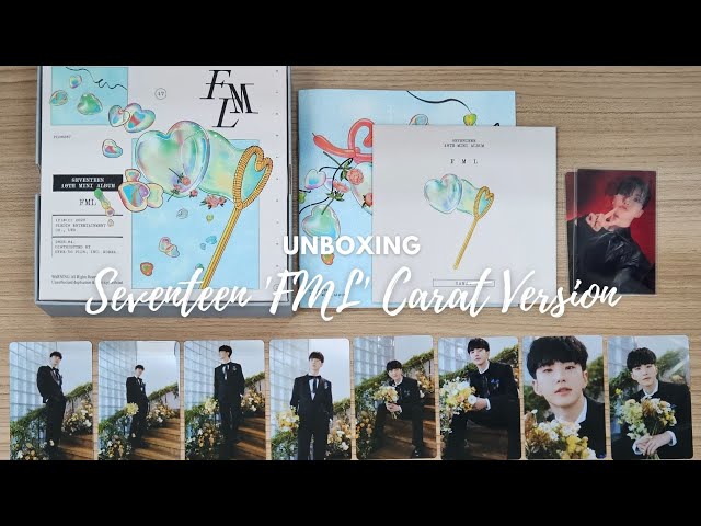Seventeen 세븐틴 | 10th Mini Album FML (Carat Version) Unboxing