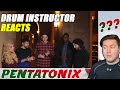 Drum Instructor reacts to [Official Video] Silent Night (Live) - Pentatonix