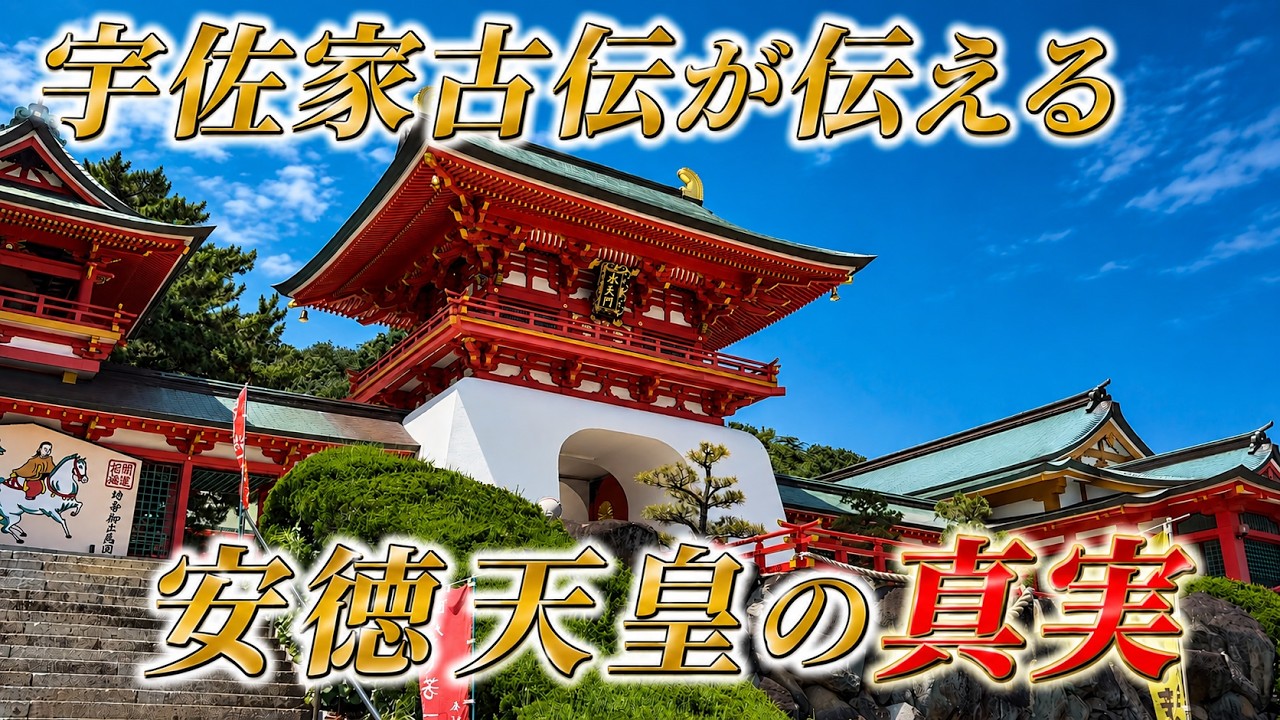 宇佐家古伝が伝える 安徳天皇と宇佐家の物語 - YouTube