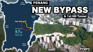 NEW BYPASS Penang: 5 minutes to reach Ayer Itam from LCE Highway