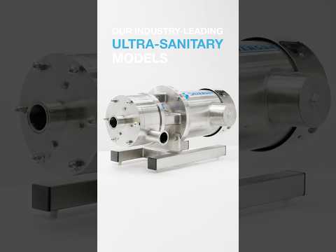 High Shear Mixer for Demanding Hygienic Processes | Ultra Sanitary In-Line #machine #pharma #shorts