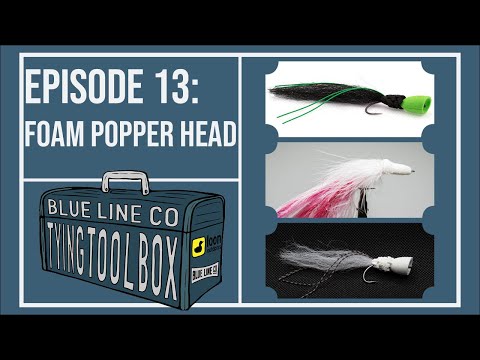 How To Tie Flies With Foam Heads | E13 BLC Tying Toolbox | How To Tie Fly Fishing Flies