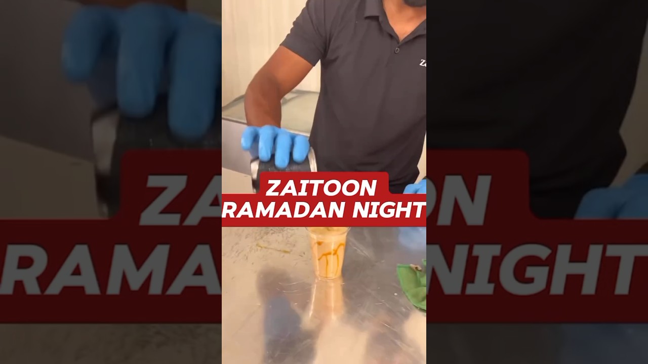 Qatar Ramadan night zaitoon street food 