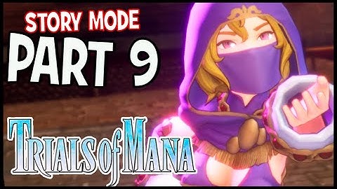 Trials of Mana Walkthrough Part 9 Night Market & Heavensway (Nintendo Switch)