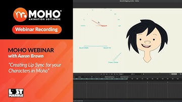 Webinar – Creating Lip Sync for your Characters in Moho with Aaron Brown