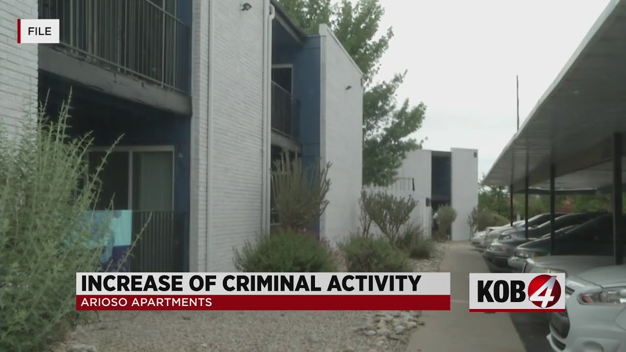 Crime increase seen at a NE Albuquerque apartment complex - YouTube