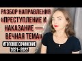 ПРЕСТУПЛЕНИЕ И НАКАЗАНИЕ — РАЗБОР НАПРАВЛЕНИЯ