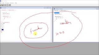 How to use the double assignment operator in R