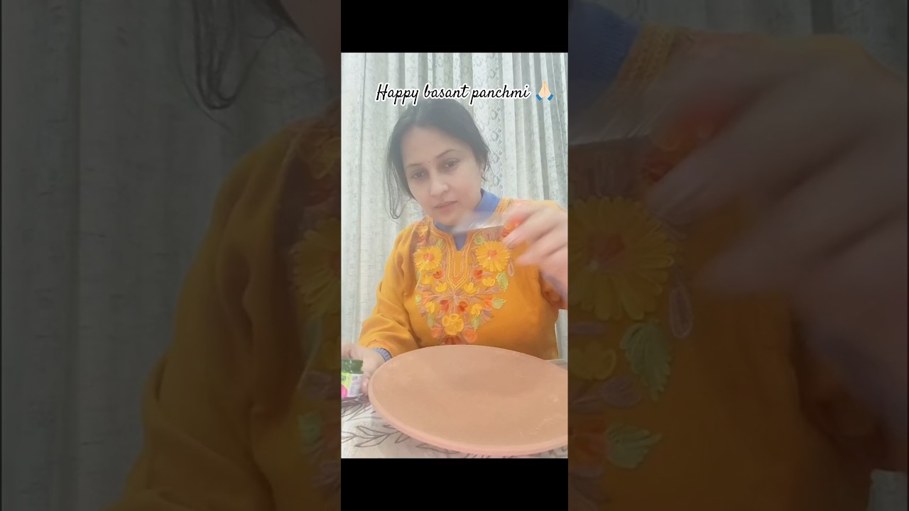 happy basant panchmi #ytshorts #artist #fashiondesigner