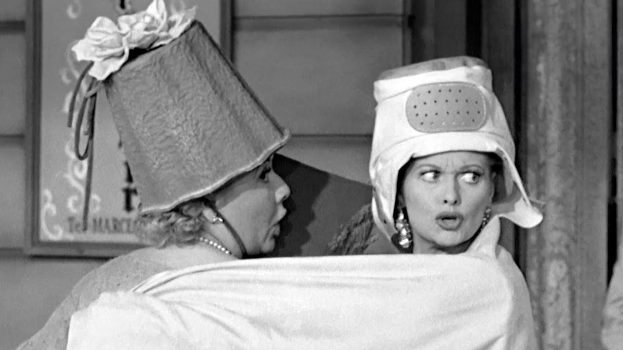 Lucy and Ethel Wear a Ricky and Fred Original!