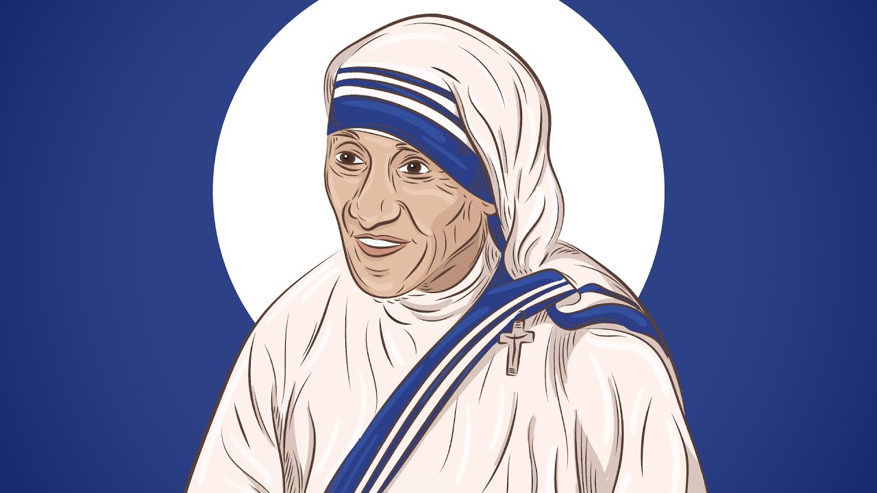 Saint Teresa of Calcutta - Online with Saints English - YouTube.
