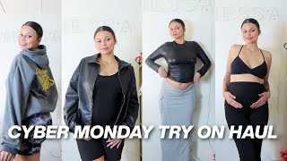 WHAT I GOT FOR CYBER MONDAY (VLOGMAS DAY 3) TRY ON HAUL | SHEIN SALE