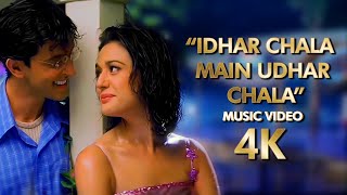 Miniatura de vídeo de ""Idhar Chala Main Udhar Chala" | 4K Music Video | 2003 Koi...Mil Gaya Movie | B4K"