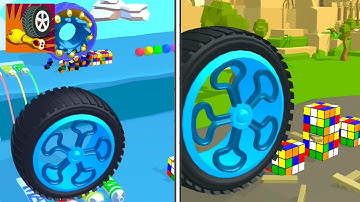 Wheel Smash 🧸🦆🚗  3D | All Levels | Android&ios Gameplay | Max Level