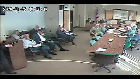 Criminal Justice Committee - January 22, 2020