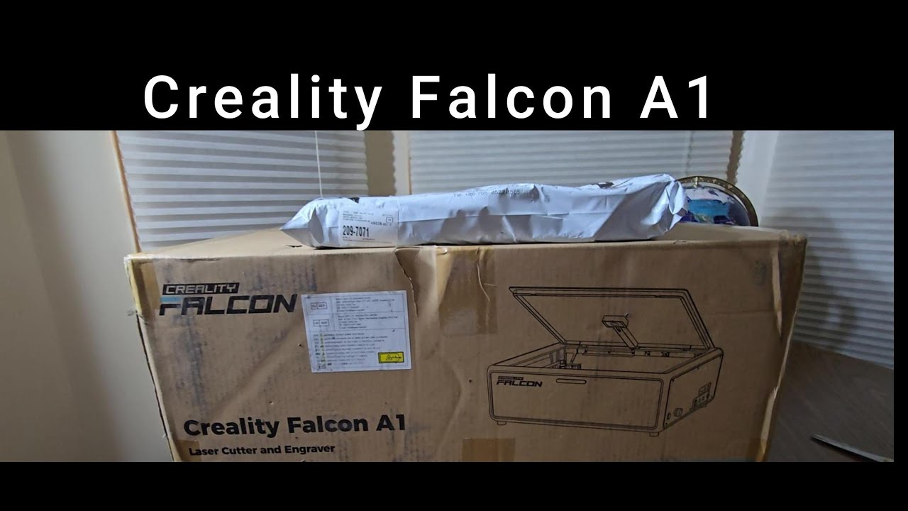 Creality Falcon A1 10W Laser Engraver and Cutter  Machine ( EPISODE 4924)  Amazon Unboxing