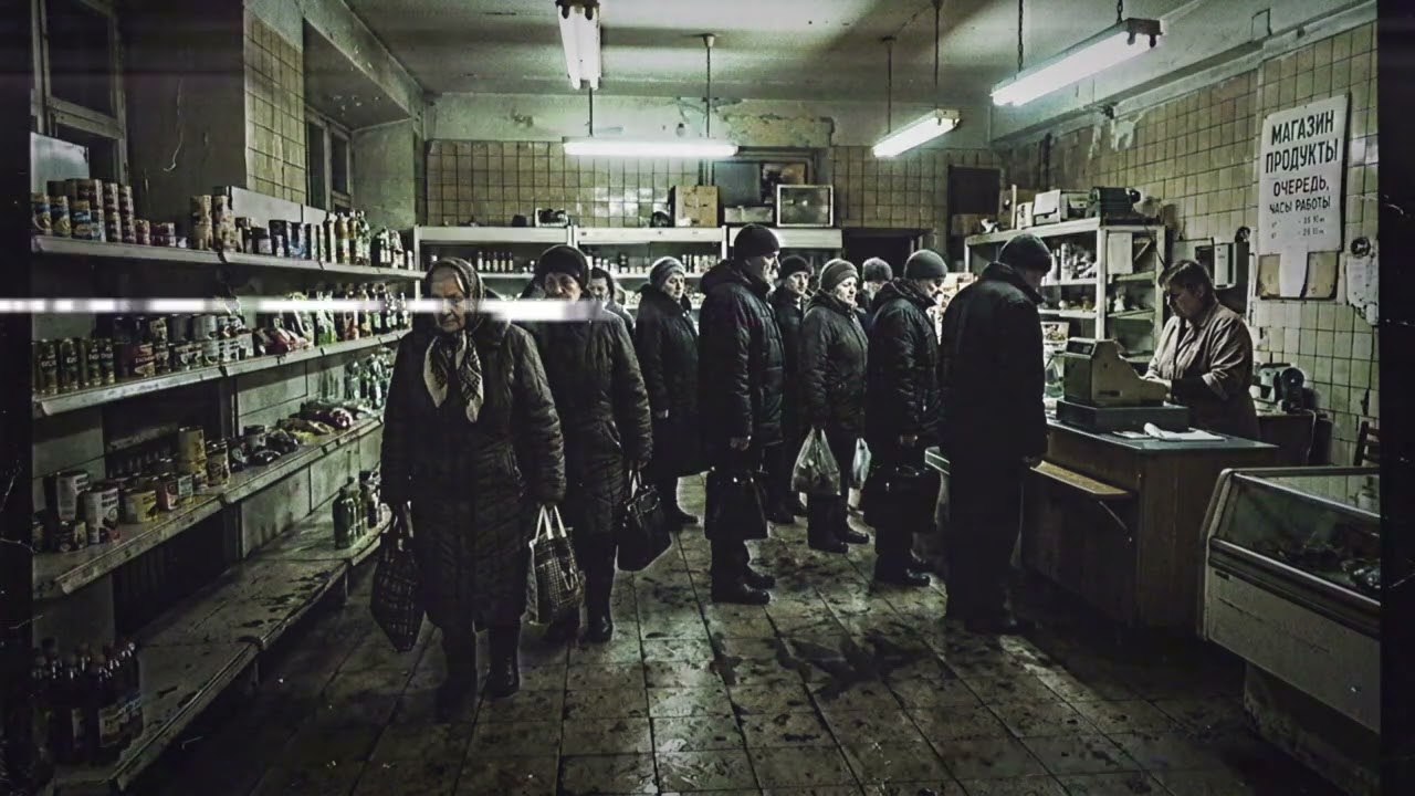 Название видео: ОЧЕРЕДЬ (The Queue) Russian Doomer Music