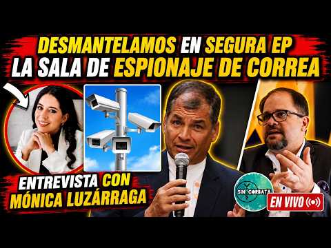 ENTREVISTA CON MÓNICA LUZÁRRAGA / REIMBERG "DESMANTELAMOS LA SALA DE ESPIONAJE DE CORREA"