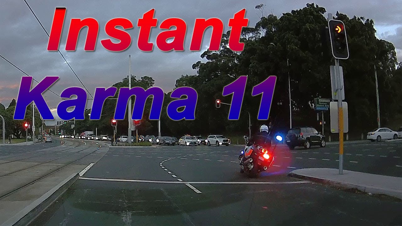 ⁣Instant Karma / Caught by the Police Compilation 11