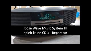Bose Wave Music System III - CD Player Reparatur