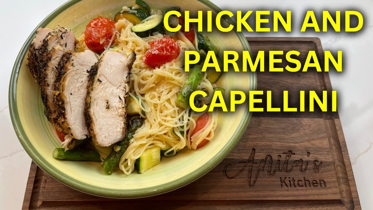Parmesan Chicken Capellini Rich And Delicious YouTube