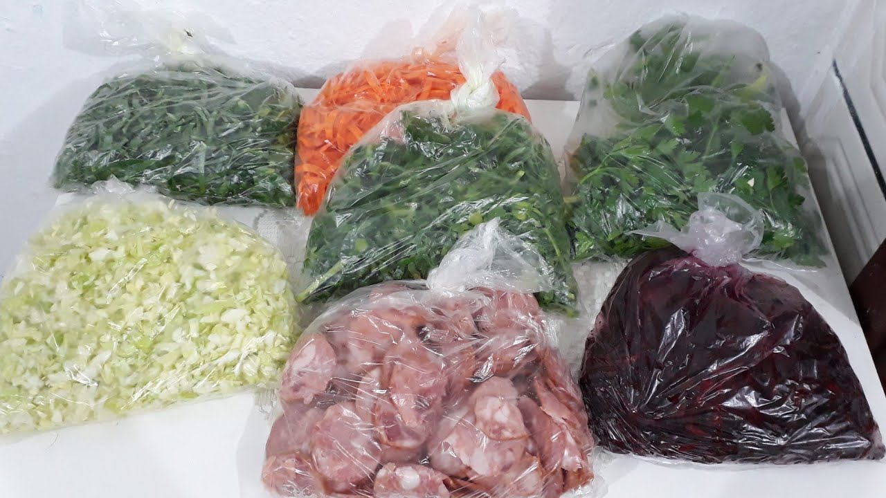 🔴CONGELANDO ALIMENTOS CORRETAMENTE